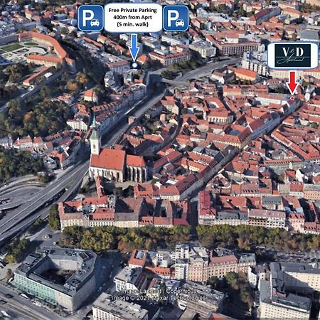 New Design & High Standard Apt From 16Th Century In Old Town-Free Parking Bratislava Extérieur photo