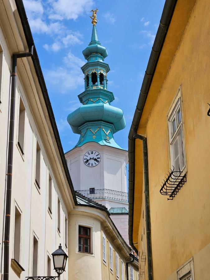 New Design & High Standard Apt From 16Th Century In Old Town-Free Parking Bratislava Extérieur photo